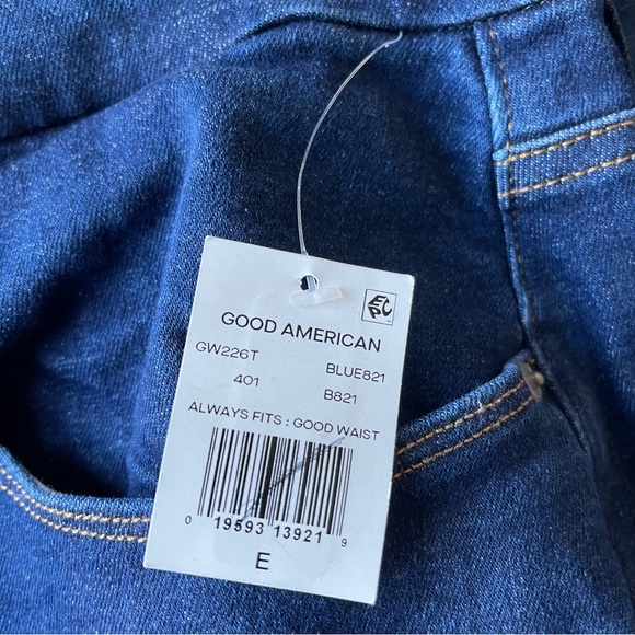 Good American Plus Size Always Fits Good Waist Skinny Jean  Blue 821 - Picture 10 of 10